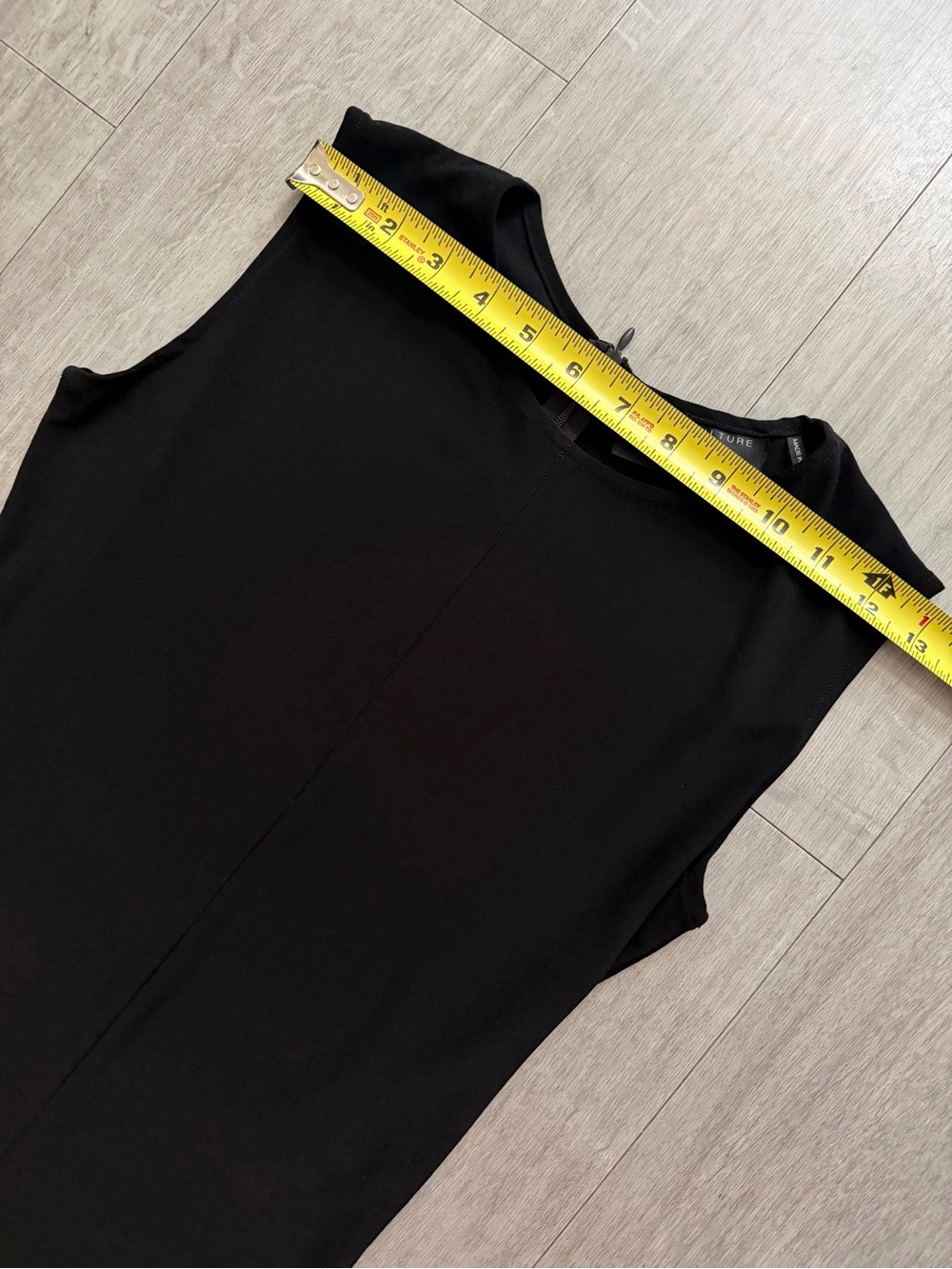 Norma Kamali Kamalikulture Black Sleeveless Wide Leg Stretch Jumpsuit Size XS - Picture 10 of 14